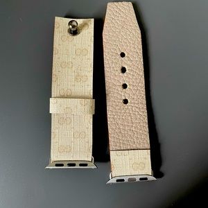 Tan Gucci Apple Watch Band